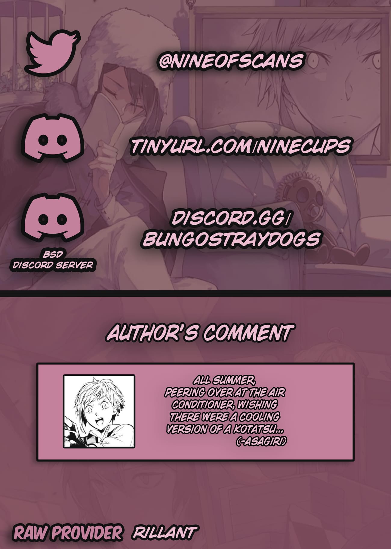 Bungou Stray Dogs, Chapter 117 image 01